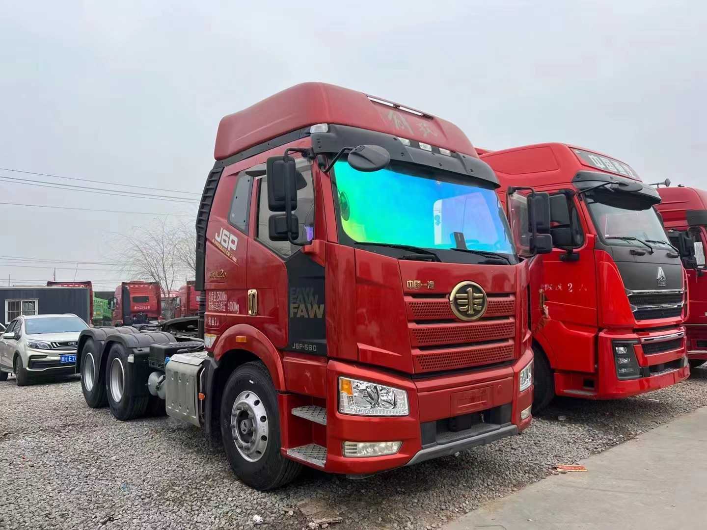 二手一汽解放j6p牽引車(chē)